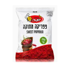 פפריקה מתוקה 80 גרם  - 10 יחידות