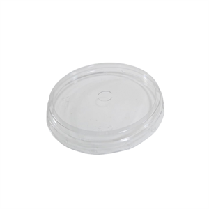 מכסה כוס 350 פאט שטוח עם חור קוטר 95 - 50 יחידות