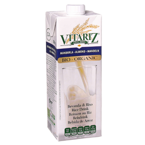 משקה שקדים ואורז אורגני 1 ליטר