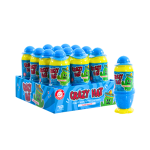 ממתק ג'לי ראש דשא כחול בטעם פטל - 12 יחידות