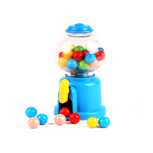 מיני מכונת מסטיקים 20 גרם כחול - 12 יחידות