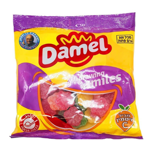 סוכריות גומי פרחים מסוכרים דאמל - 500 גרם