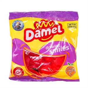 סוכריות גומי לבבות אדומים דאמל 500 גרם