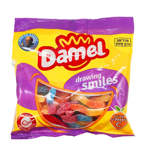 סוכריות גומי נחשים מסוכרים 500 גרם